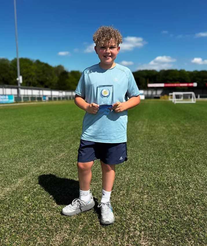 Linnets family celebrates achievements of young players