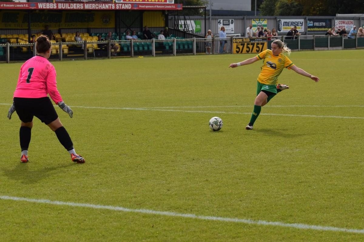 Two-goal Molly Hewitt sees Ladies home to first win