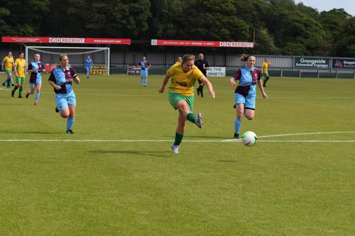 Two-goal Molly Hewitt sees Ladies home to first win