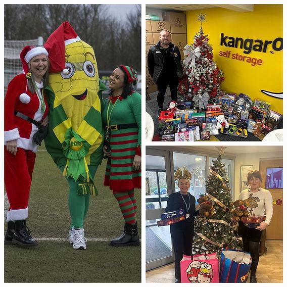 Christmas toy and gift collections at Runcorn Linnets Christmas toy and gift collections at Runcorn Linnets