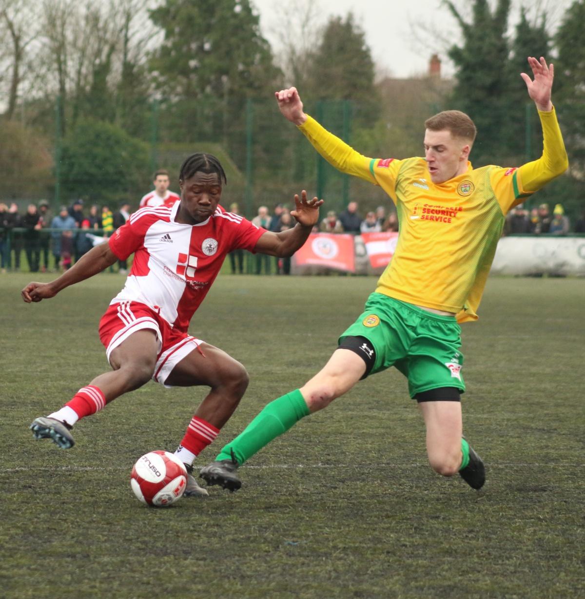 Linnets colours are Lowered in defeat by Breck Linnets colours are Lowered in defeat by Breck
