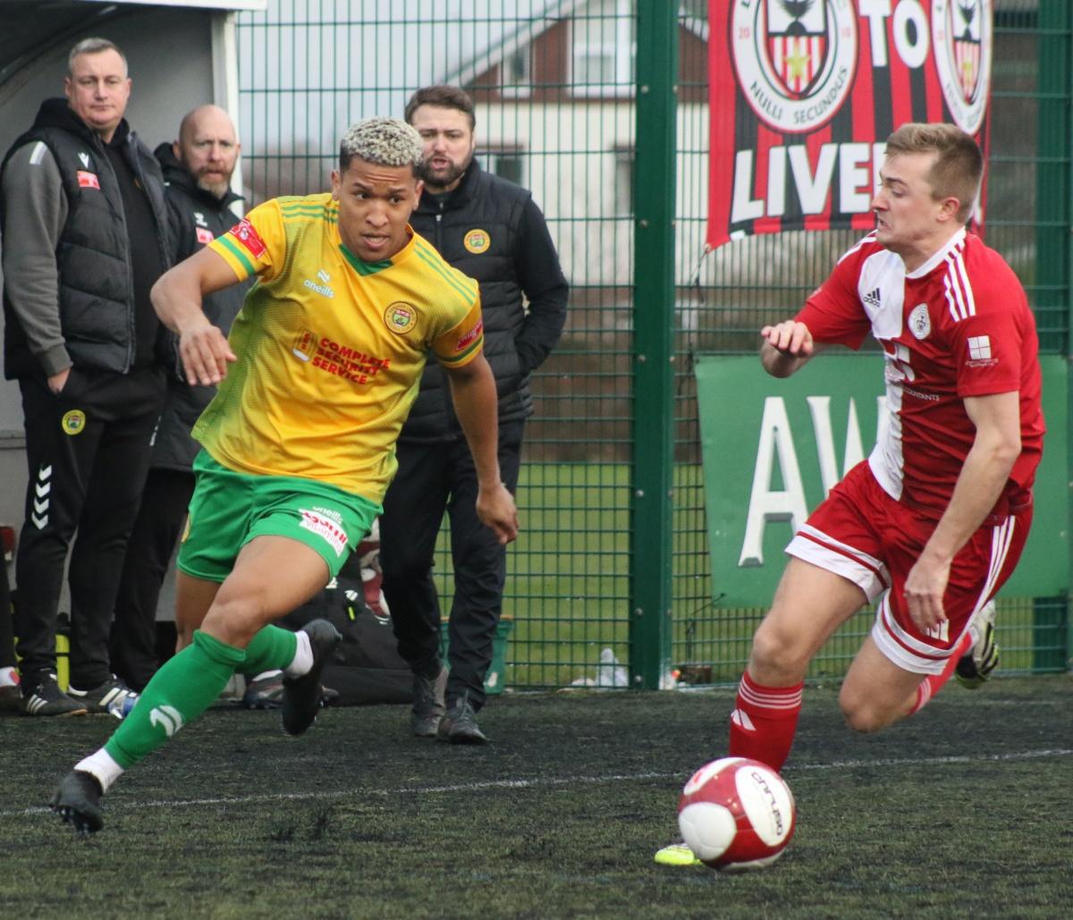 Linnets colours are Lowered in defeat by Breck Linnets colours are Lowered in defeat by Breck