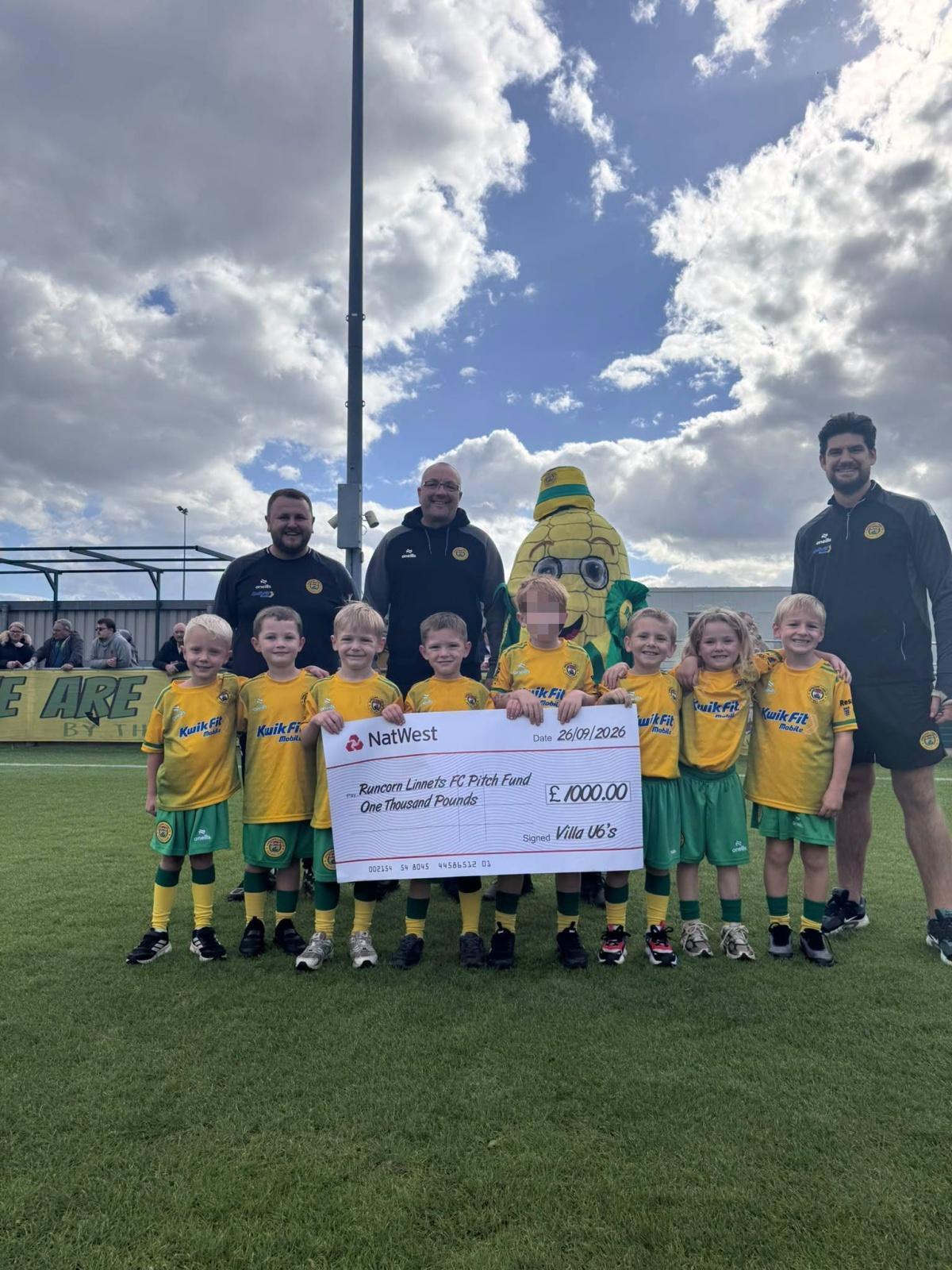 A thousand reasons to thank Linnets Villa U6s