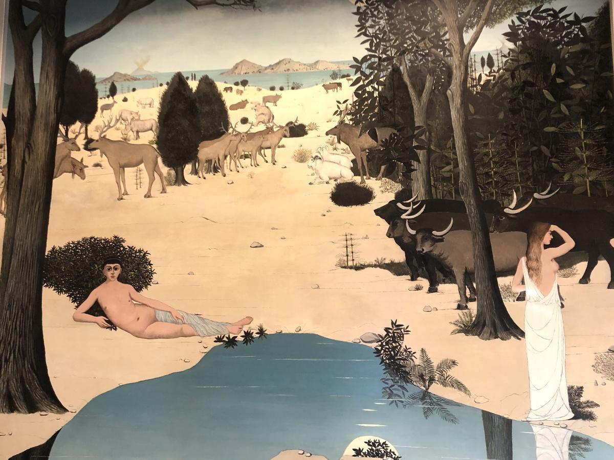 La Genèse, de Paul Delvaux La Genèse, de Paul Delvaux