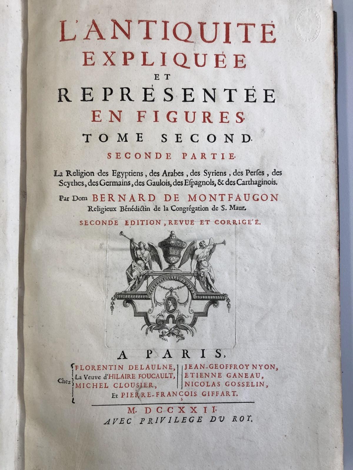 L’Antiquité expliquée L’Antiquité expliquée