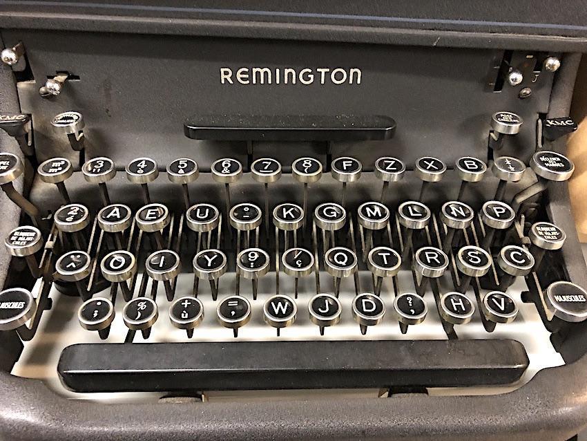 Aux origines de la machine à écrire Aux origines de la machine à écrire