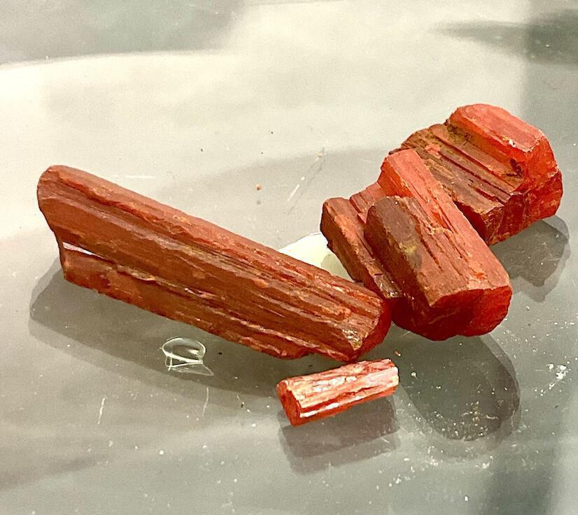 La crocoïte, à l'origine du chrome La crocoïte, à l'origine du chrome