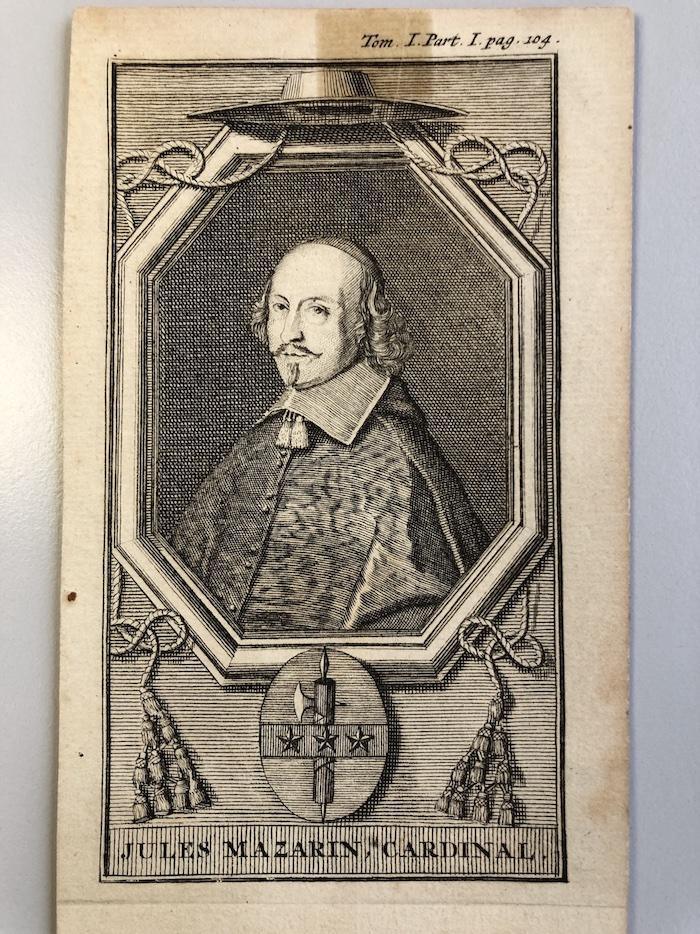 Mazarin en estampe à Namur