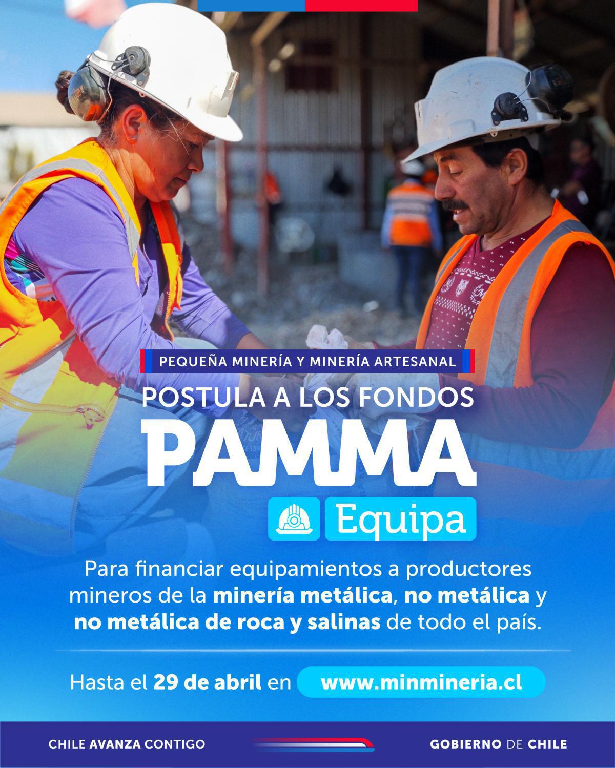REGIÓN: Abiertas nuevas postulaciones a fondo concursable para equipamiento minero de pequeños productores del sector REGIÓN: Abiertas nuevas postulaciones a fondo concursable para equipamiento minero de pequeños productores del sector