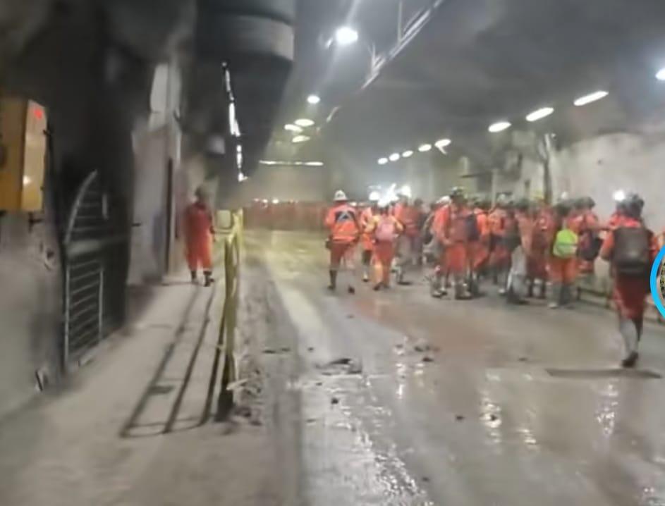 MACHALI: 1 trabajador fallecido y 5 desaparecidos tras evento sísmico en mina El Teniente