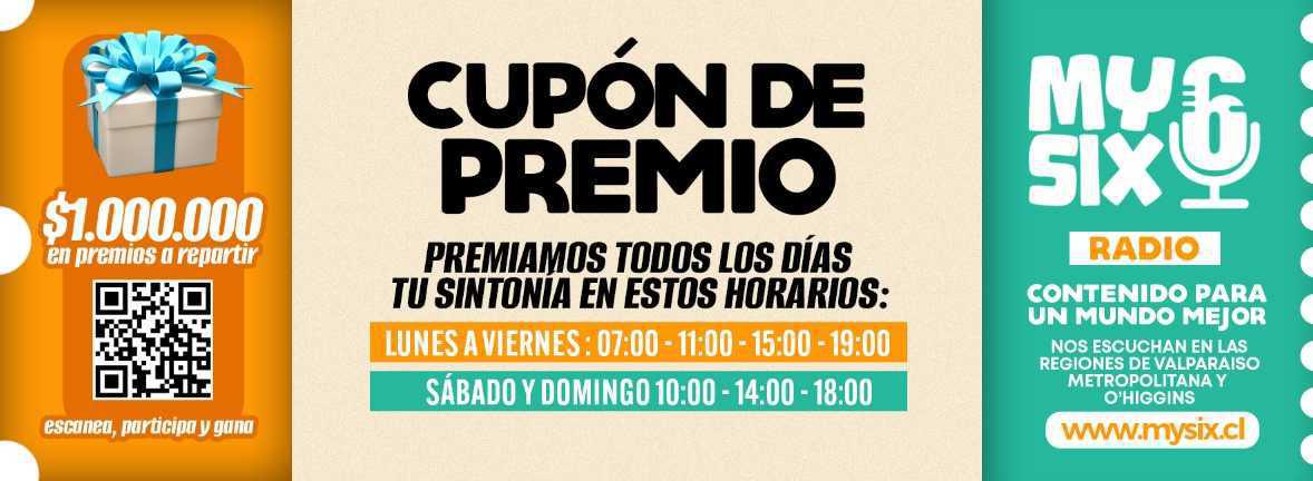 🎉 ¡Se viene la lluvia de premios en MySix Radio! 🎁