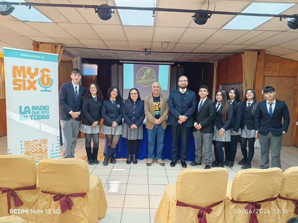 Liceo Comercial Diego Portales y MySix Radio lanzan “La Voz Comercialina” Liceo Comercial Diego Portales y MySix Radio lanzan “La Voz Comercialina”