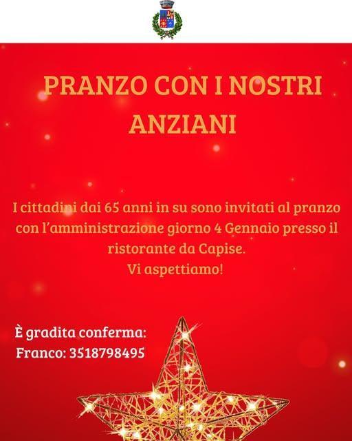 Pranzo con i nostri anziani