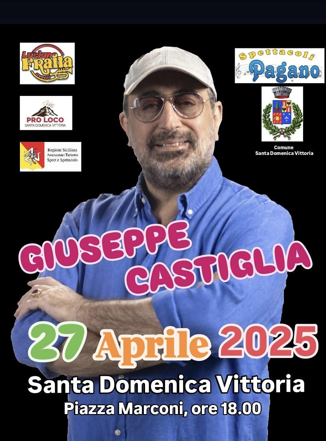 Giuseppe Castiglia (inizio ore 18.00)