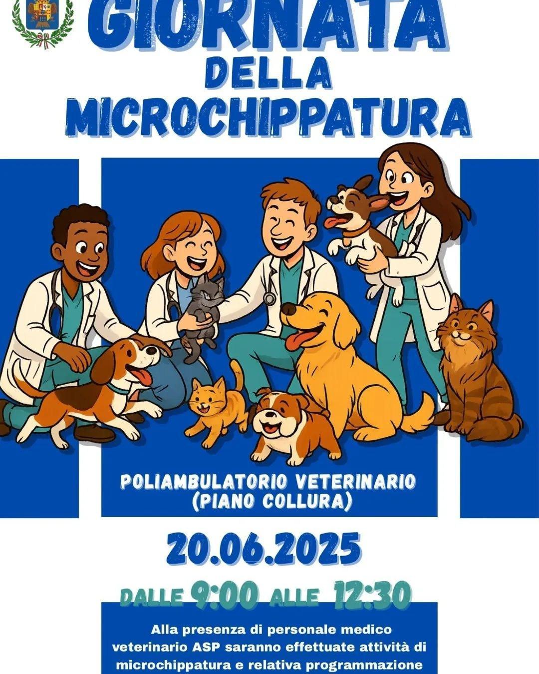 Giornata della Microchippatura (dalle ore 9:00 alle ore 12:30)