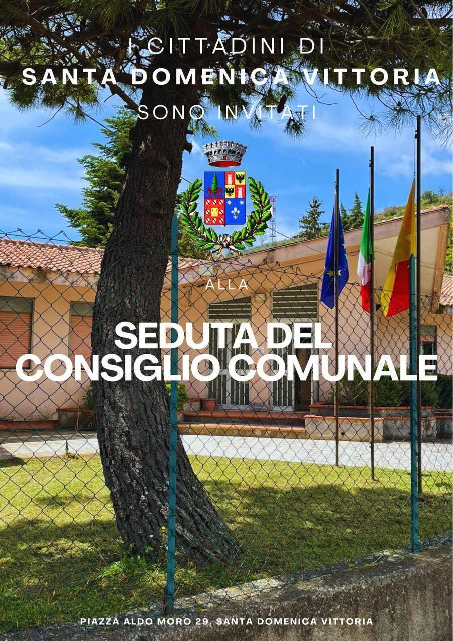 Seduta del Consiglio Comunale (inizio ore 19.30)