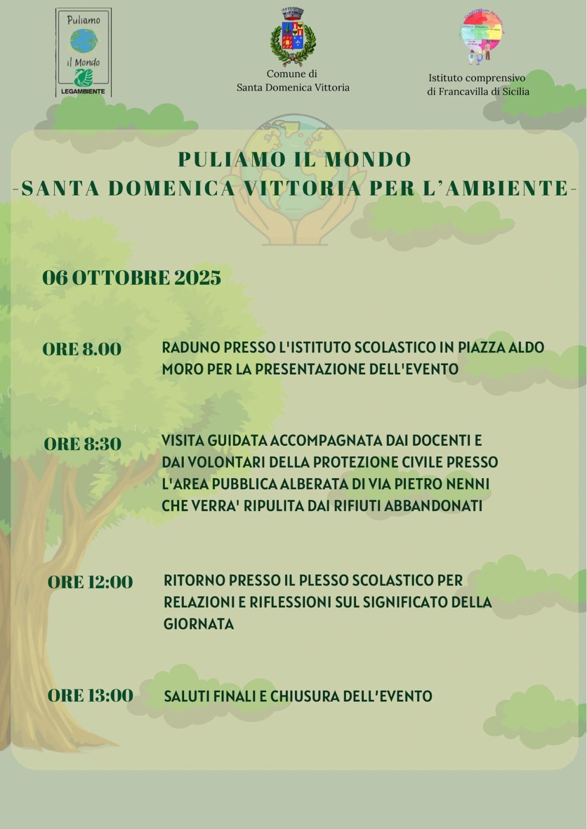 “Puliamo il mondo” (dalle ore 8.00)