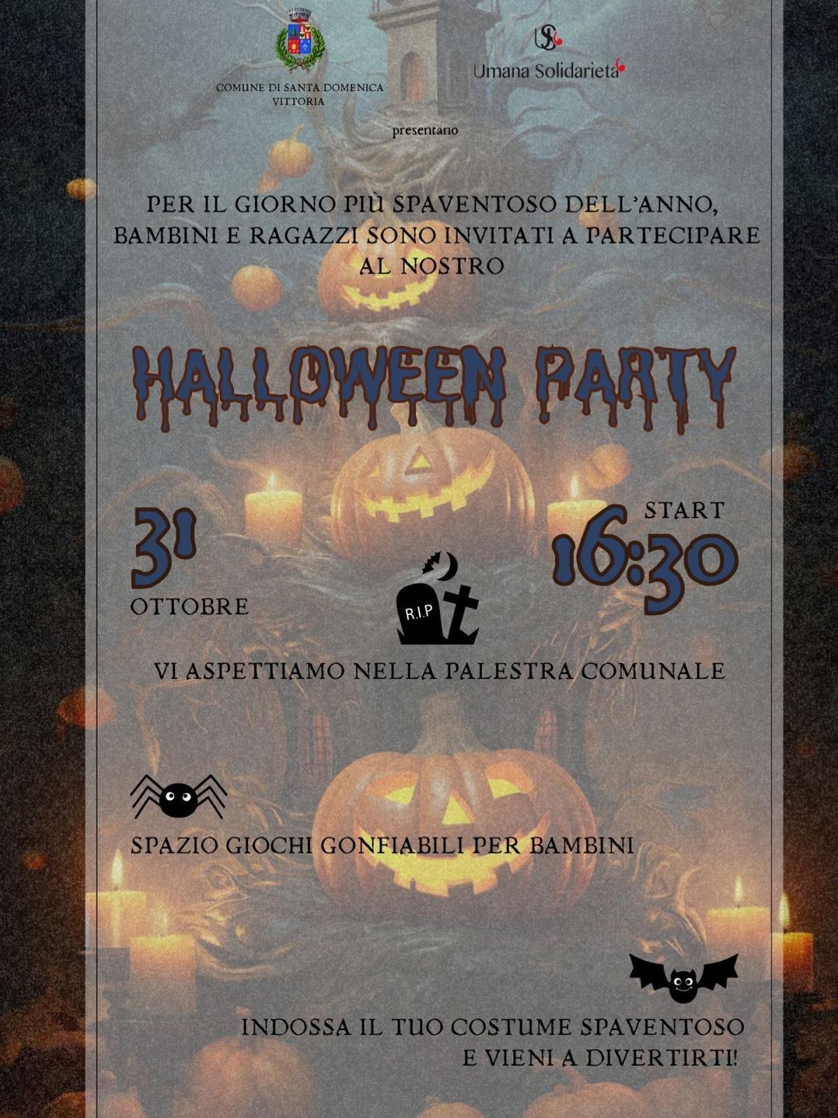 Halloween Party (start h. 16.30)