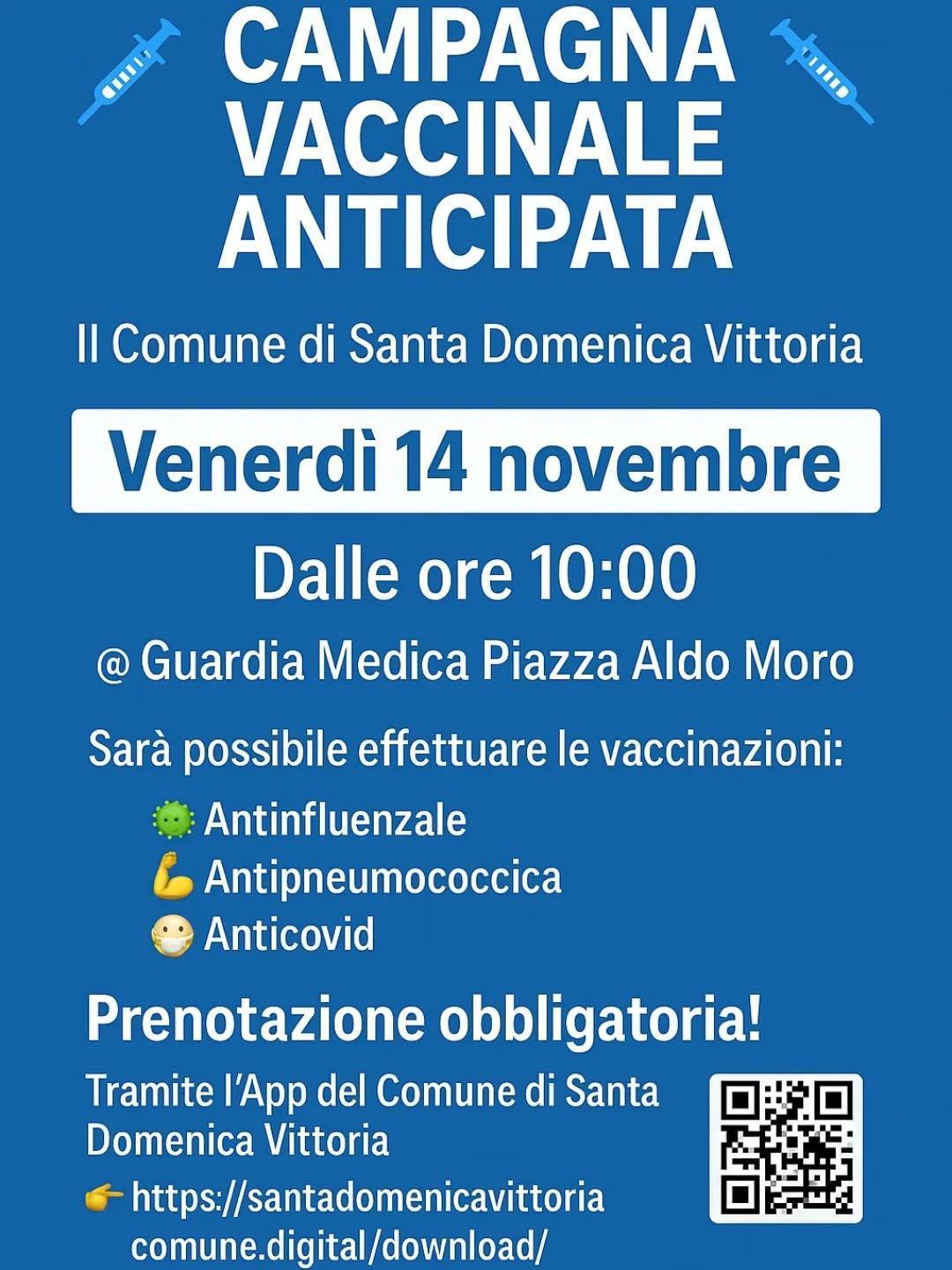 Campagna Vaccinale (dalle ore 10.00)