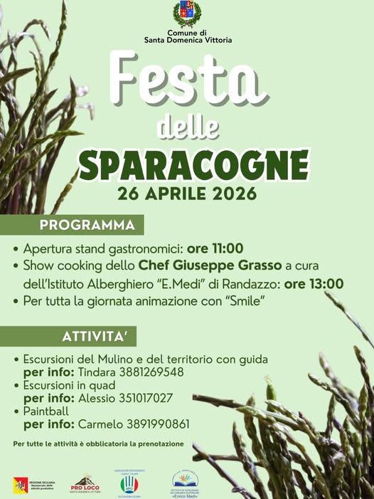 3° Festa Delle Sparacogne 2026 (dalle ore 11.00) 3° Festa Delle Sparacogne 2026 (dalle ore 11.00)