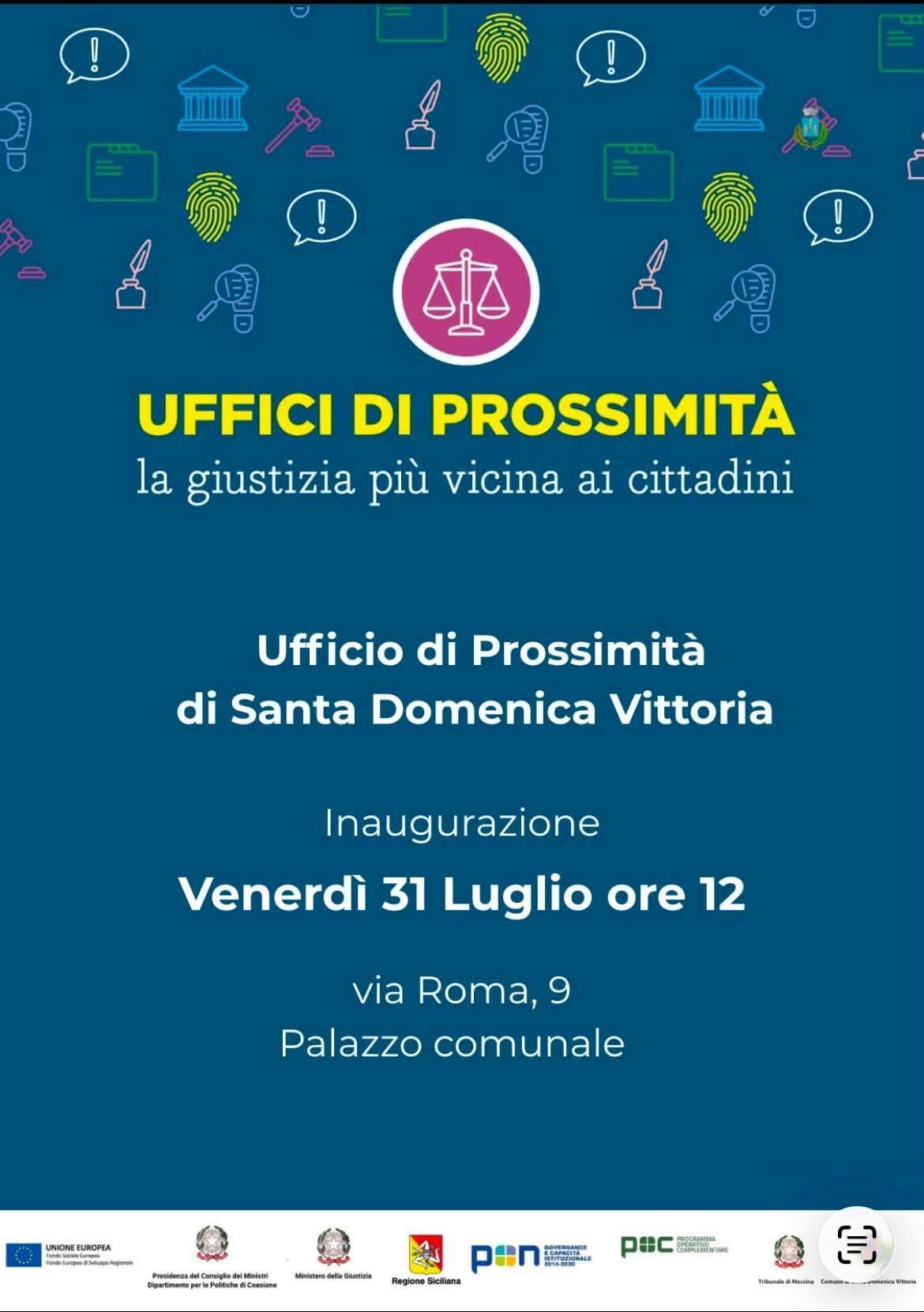 Uffici di Prossimità (Inizio ore 12.00)