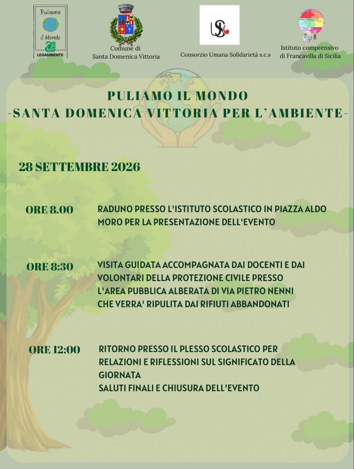 Puliamo Il Mondo (Inizio ore 8.00)