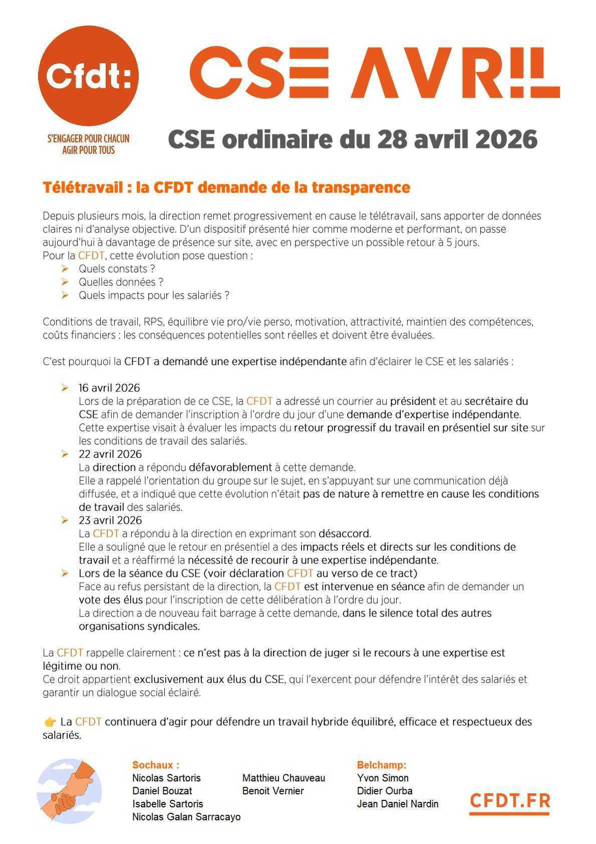 Tract CSE R&D