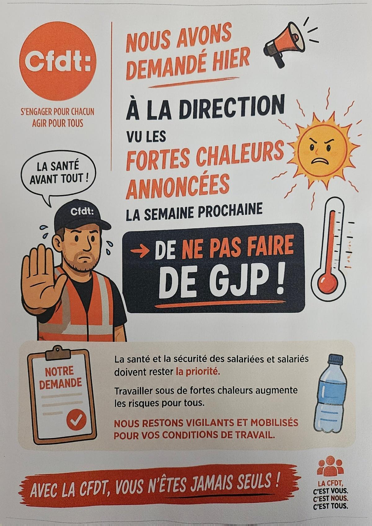 Tract chaleur 