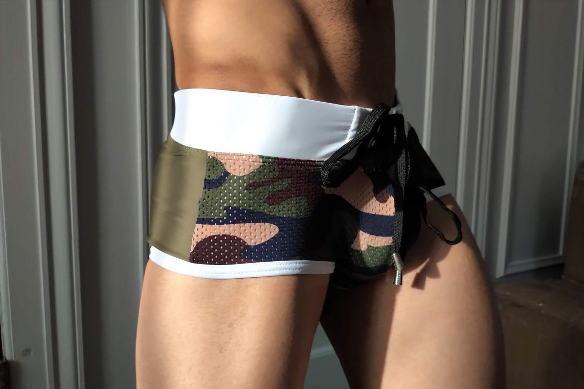 Camo Ram-o Bam-o swimsuit