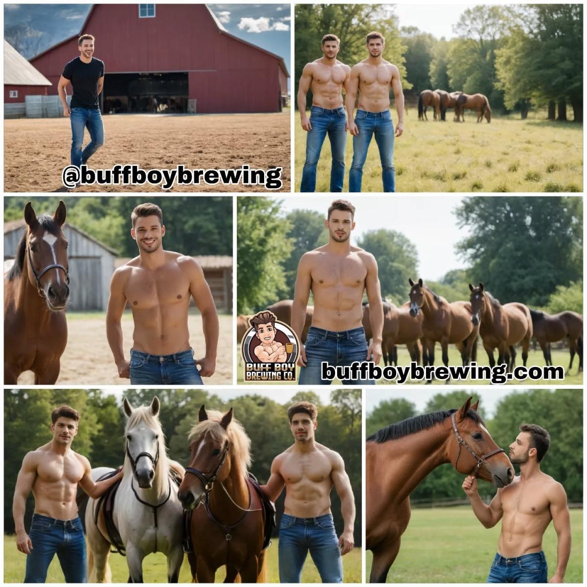 Cowboy Day stripped down: Ride 'em, Buff Boy! Cowboy Day stripped down: Ride 'em, Buff Boy!