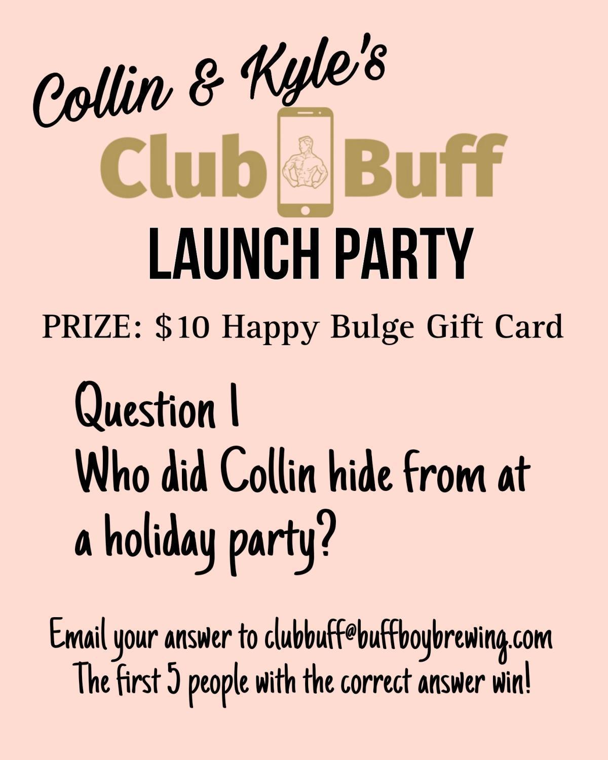 Club Buff Launch Party!