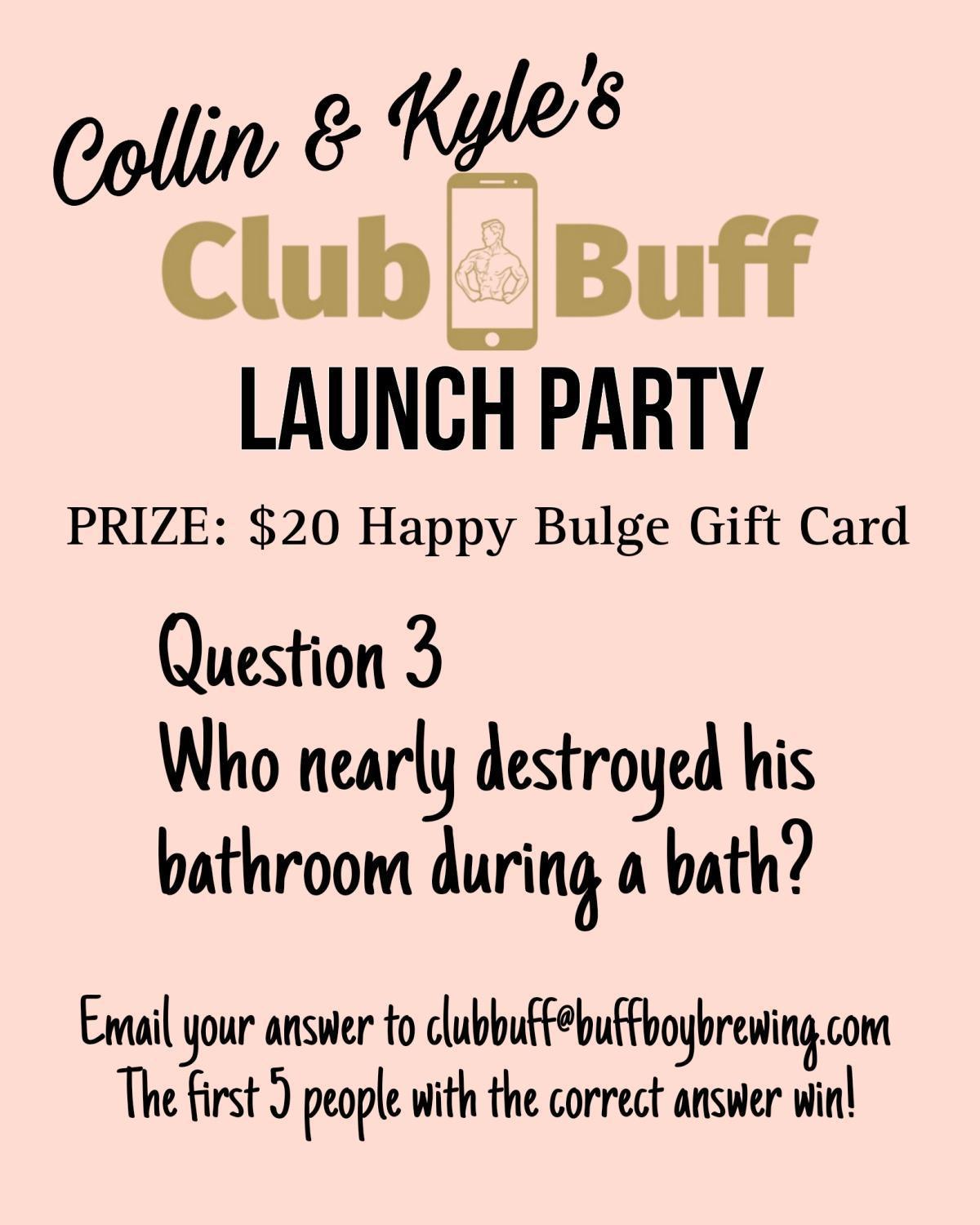 Club Buff Launch Party!