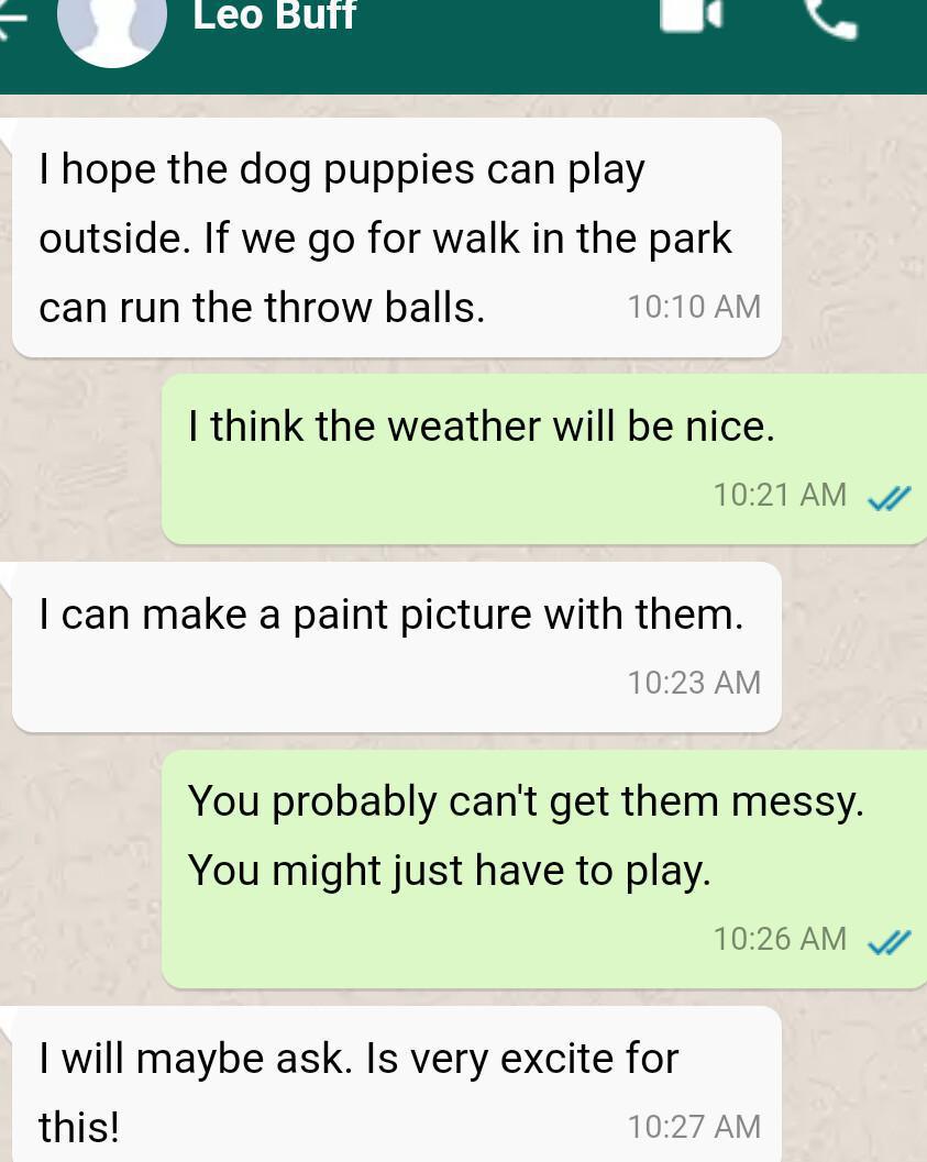 Easter: dog-puppy style