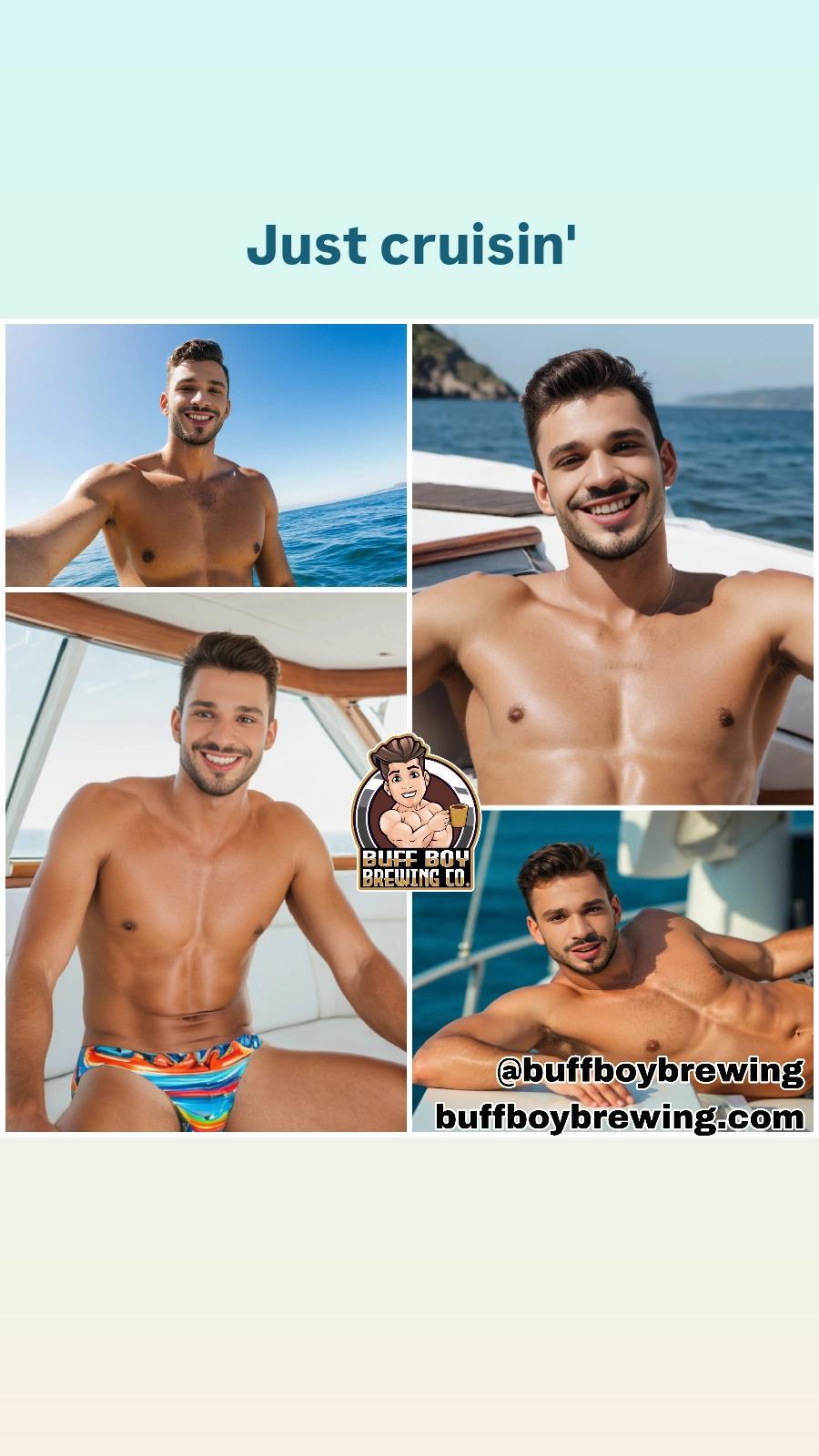 Making Waves: Buff's Brazilian cabin boy!