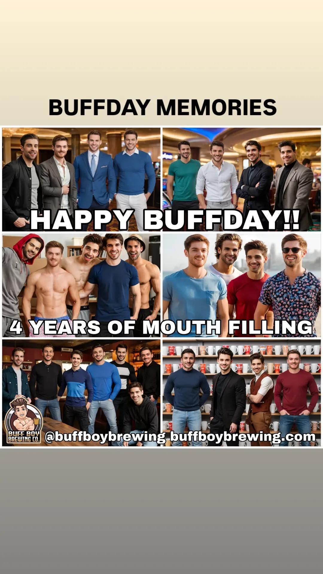 HAPPY 4TH BUFFDAY!! HAPPY 4TH BUFFDAY!!