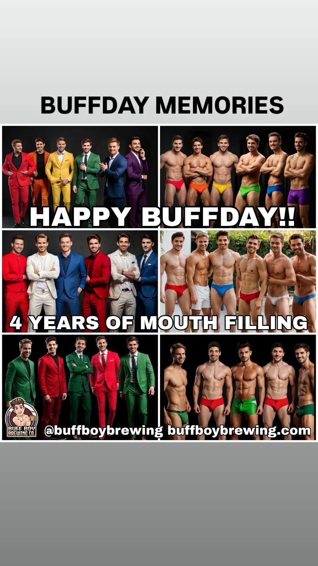 HAPPY 4TH BUFFDAY!! HAPPY 4TH BUFFDAY!!
