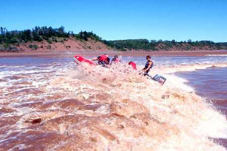 Get wet, wild and dirty on this ride