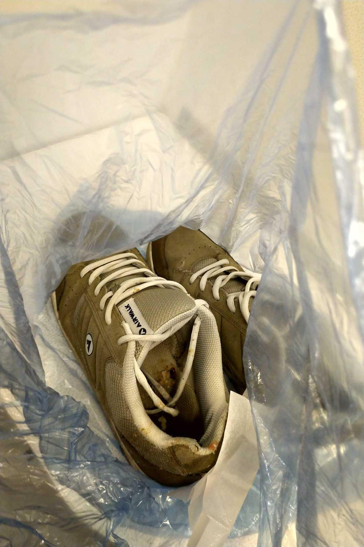 He had no idea his seat was in the plane's, uh, splash zone