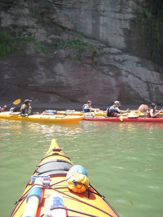 Paddle, paddle -- harder, HARDER! Paddle, paddle -- harder, HARDER!