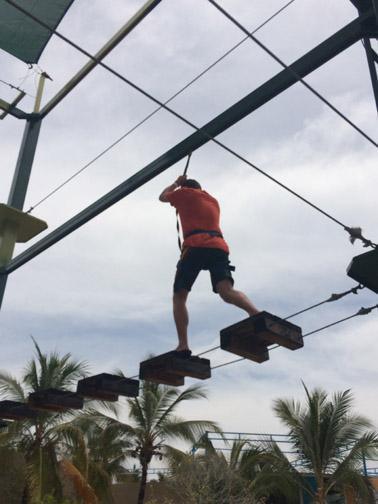 Slip, slide and climb