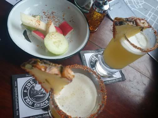 Taco and tequila yumyums