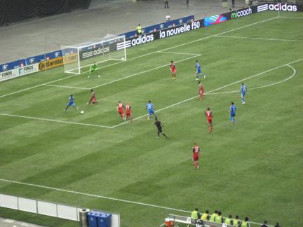 He shoots, he scores! (Plus, FIRE!!!)