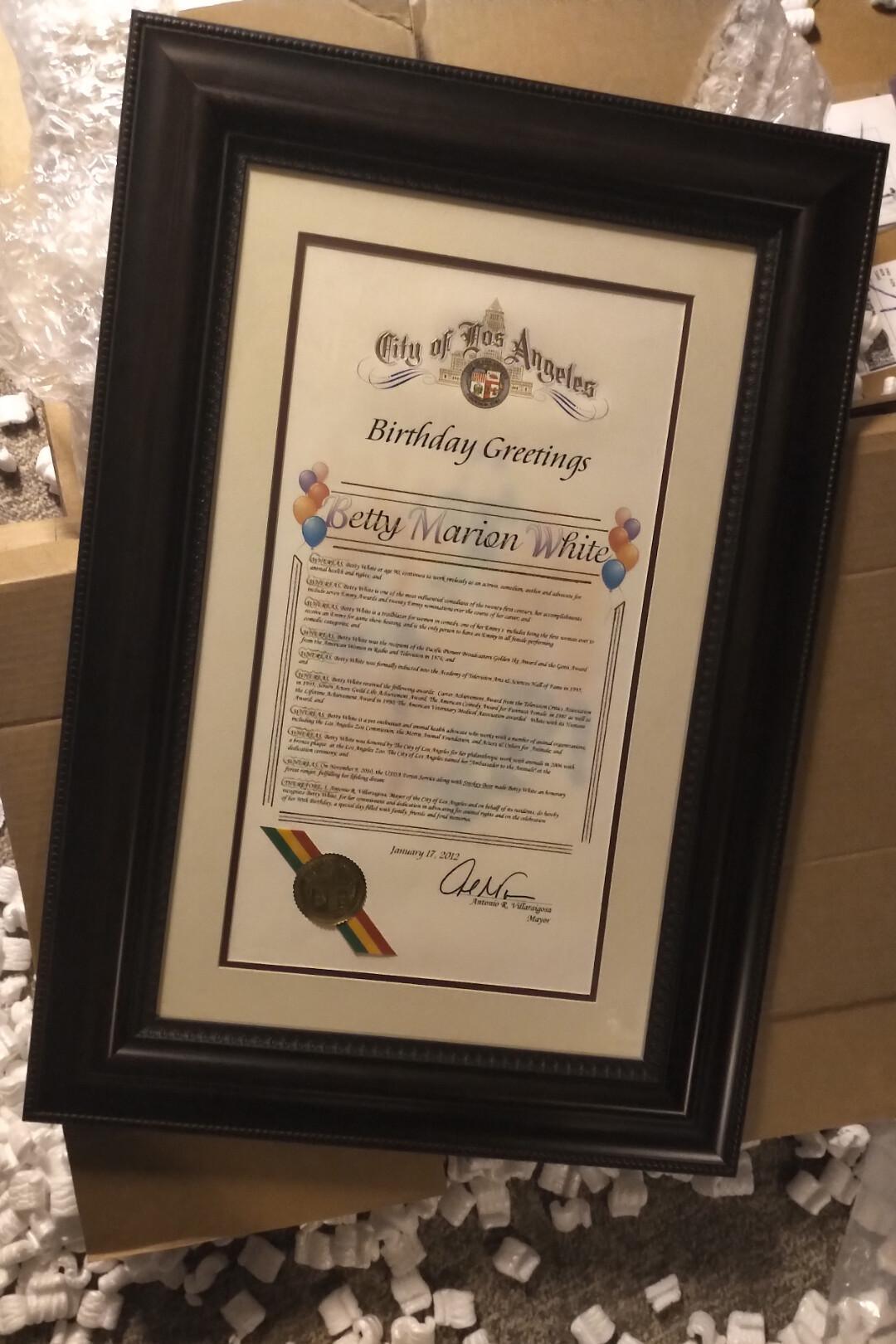 Celebrating Betty White! ...on her 104th birthday