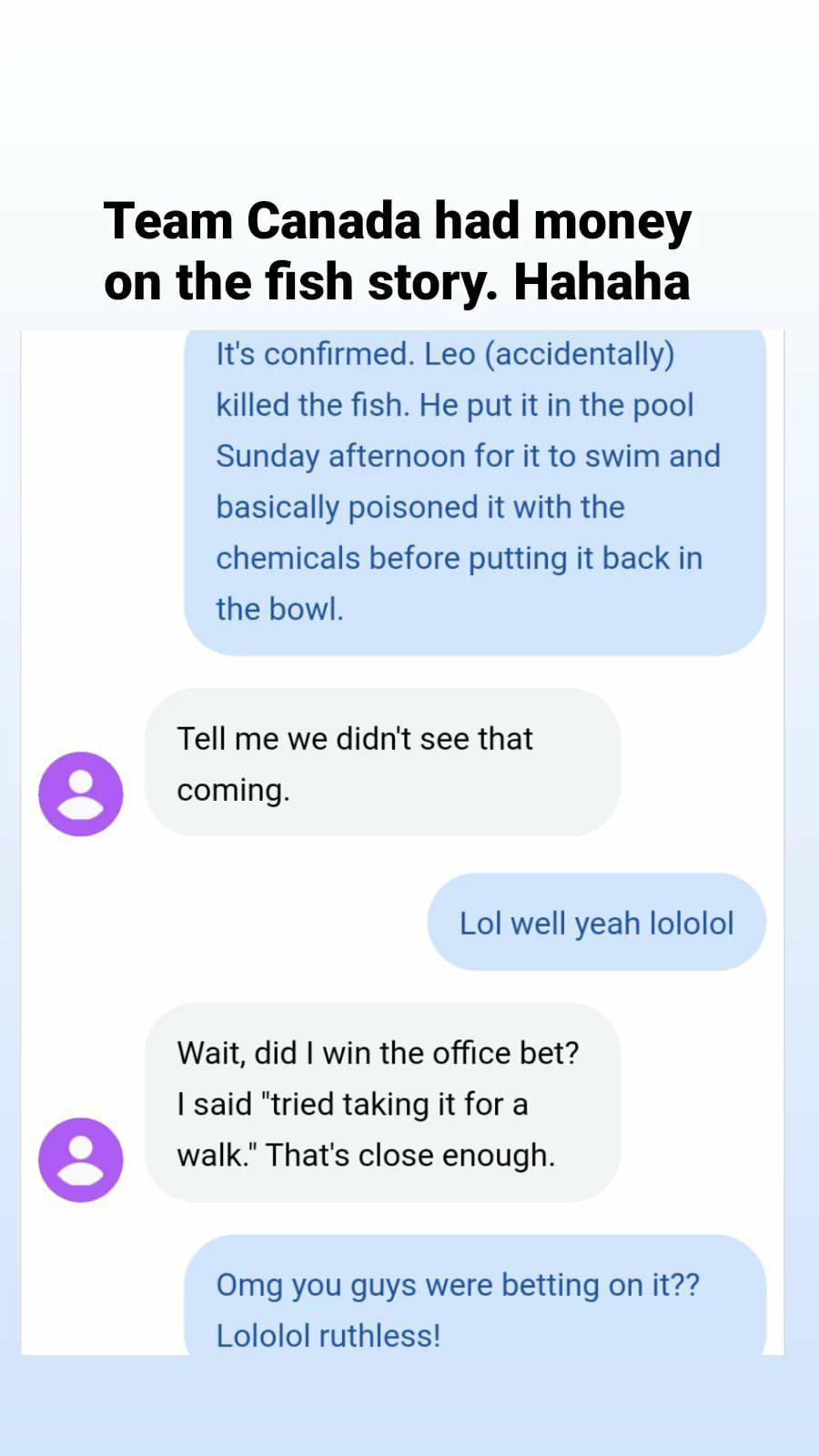 He IS the father! He IS the father!