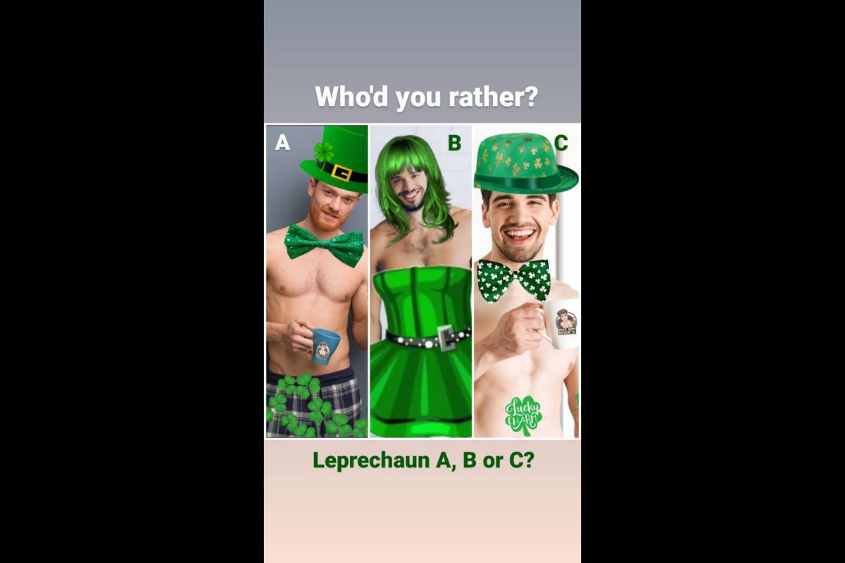 Buff does St. Patrick's Day!