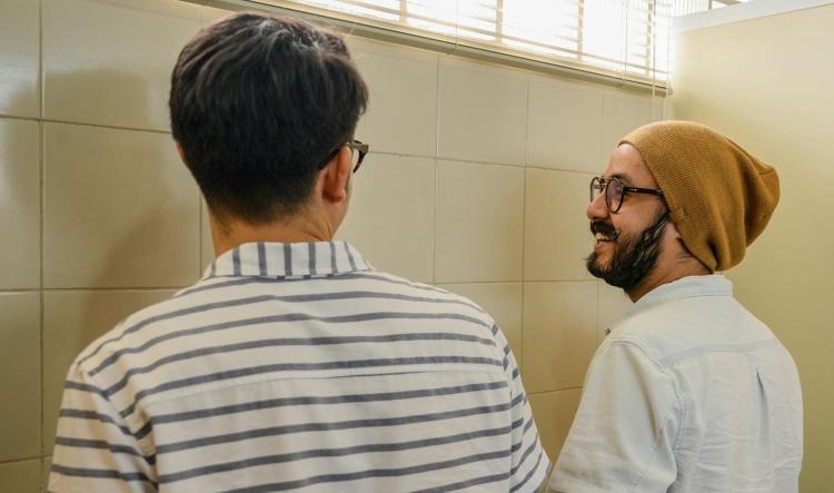 Don't shove it in my face when I'm pissing