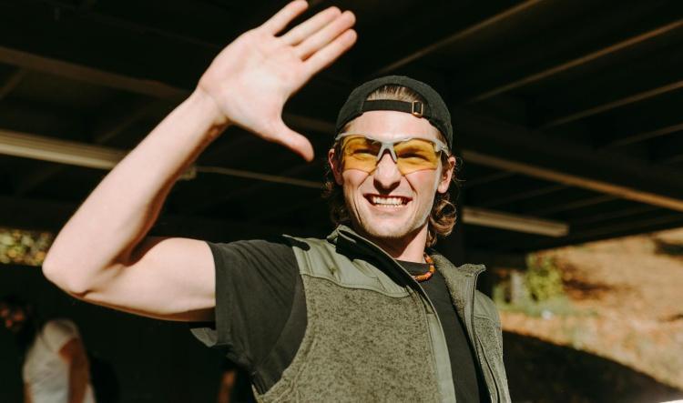 They weren't exactly waving at him