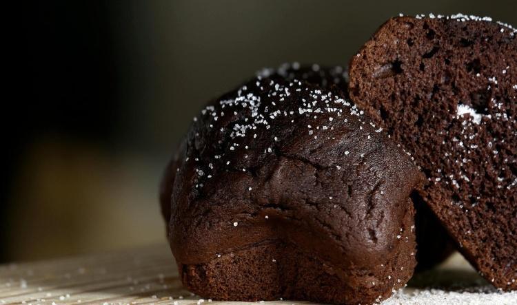 Buff choco-java-chip muffins