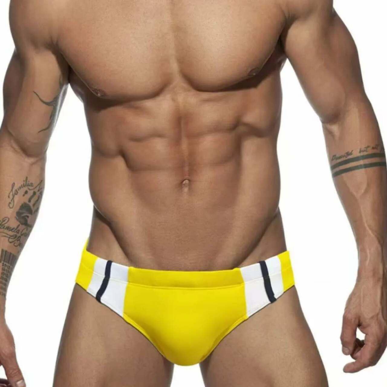 Hello, Fine Yellow Fellow Swimsuit