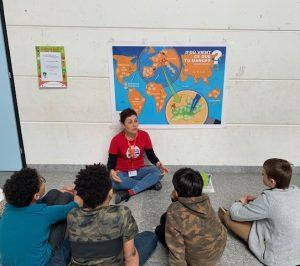 Animation sur les fruits et légumes locaux dans nos réfectoires